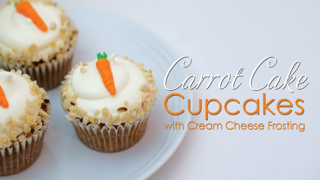 Carrot cake cupcake recipe