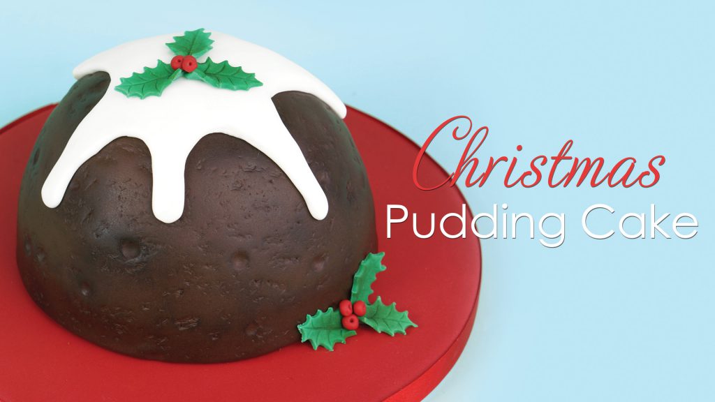 Christmas Pudding Cake Tutorial