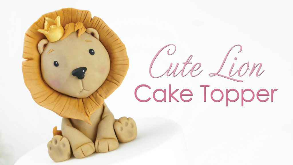 Lion king cake topper tutorial