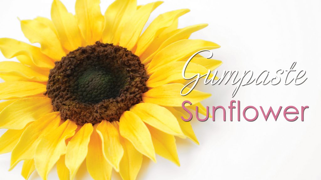 Gumpaste Sunflower tutorial