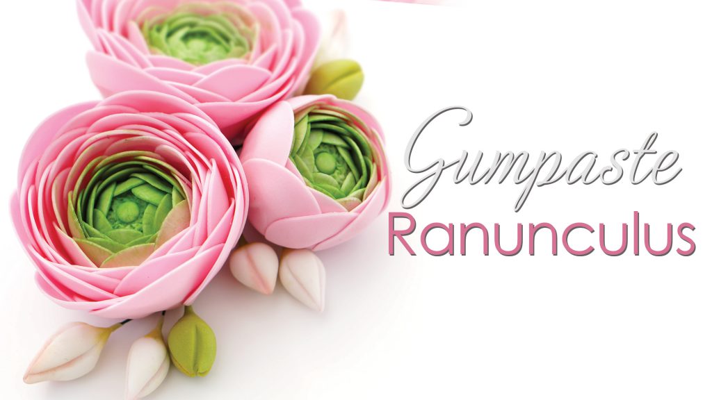 Ranunculus sugar Flower tutorial