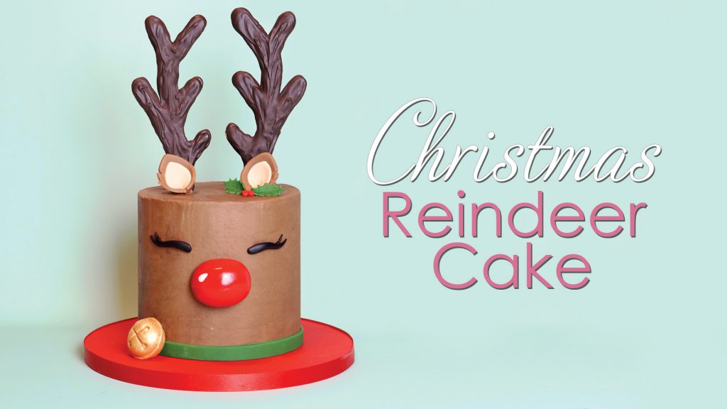Christmas Reindeer cake