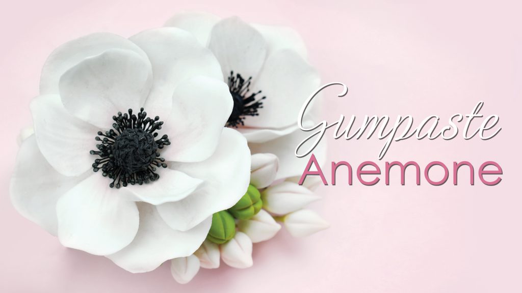 how to make a gumpaste sugar anemone
