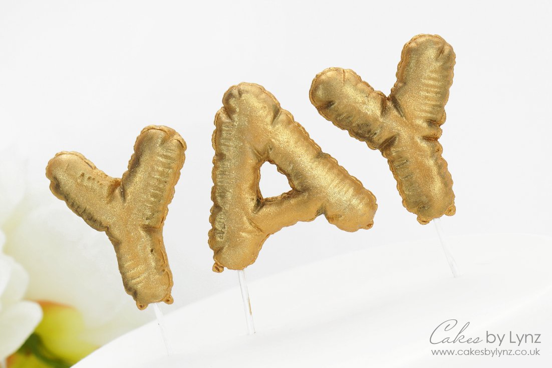 Mini Edible Foil Balloon Cake Toppers – Plus 200K Subscribers