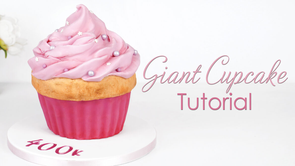 Giant cupcake tutorial