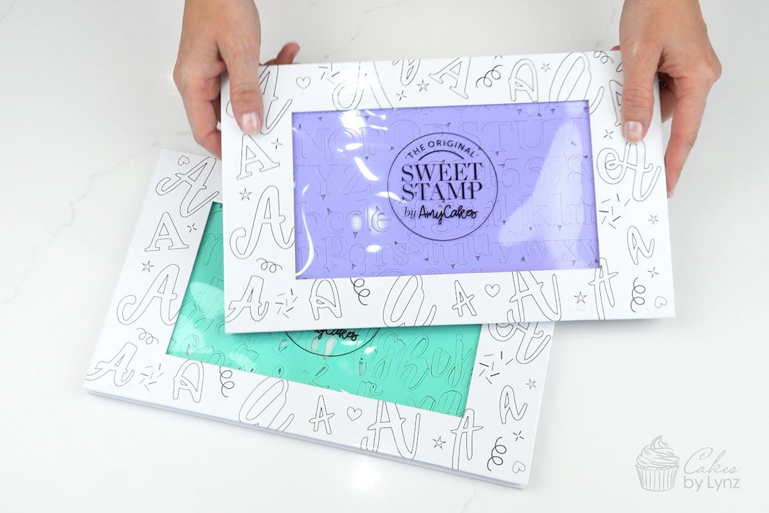 Sweet Stamp letter sets - classic and handwritten
