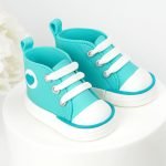 Baby shoes Trainer Booties Cake Topper Tutorial Baby shoes Trainer Booties Cake Topper Tutorial