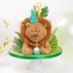 1st Birthday Lion Cake Tutorial 1st Birthday Lion Cake Tutorial