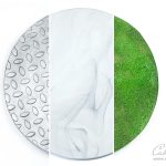 How to cover your cakes boards, marble, metal, grass