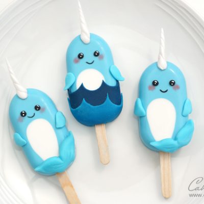 Narwhal Cakesicles tutorial