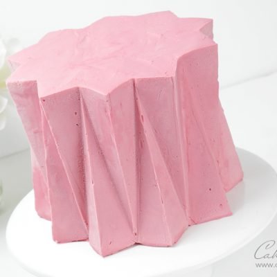 Origami cake decorating tutorial