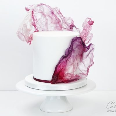 Rice Paper Sails for your cakes tutorial