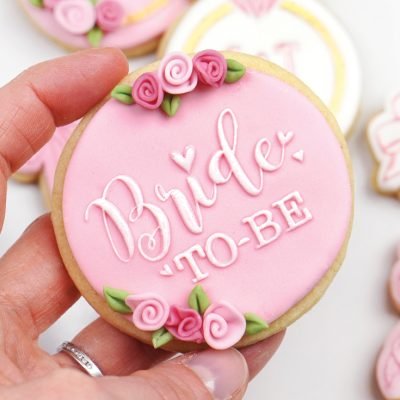 Quick & Easy Wedding Cookies Using the New SweetStamp OutBoss Stamps
