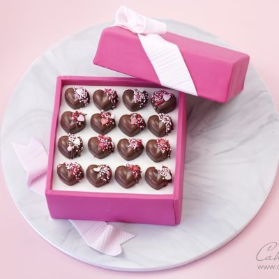box of chocolates cake decorating tutorial