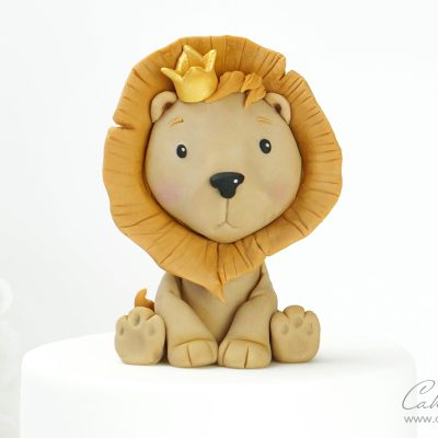 Cute lion Cake topper Tutorial