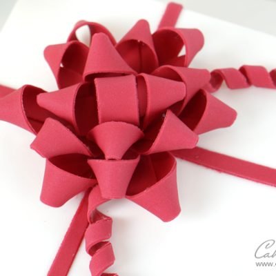 present bow gift gumpaste