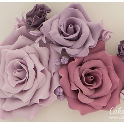 Gumpaste Roses tutorial