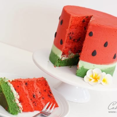 watermelon cake